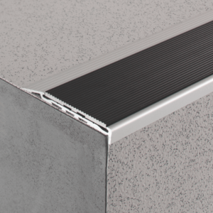 Aluminium Stair Nosing with Aluminium Insert