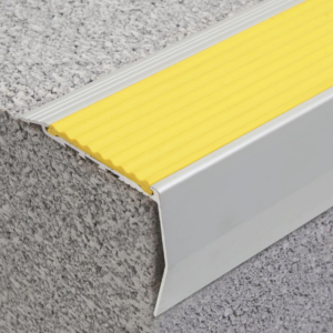Aluminium Stair Nosing with Poly Insert