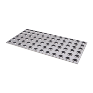 Stainless Steel Warning Tactile Plate with Carb Insert