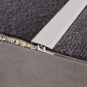 Two Part Trim with Aluminium Flat Top