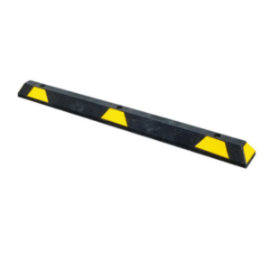 Recycled Rubber Wheel Stop - Black